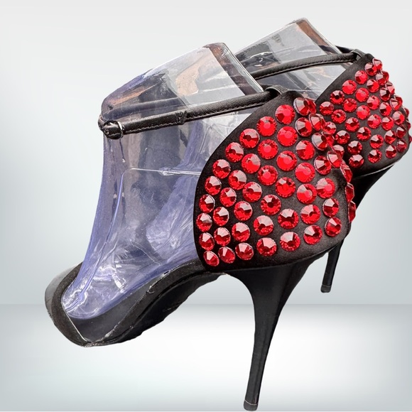 Giuseppe Zanotti Embellished High Heel Sandals NWT 37 - Picture 5 of 7